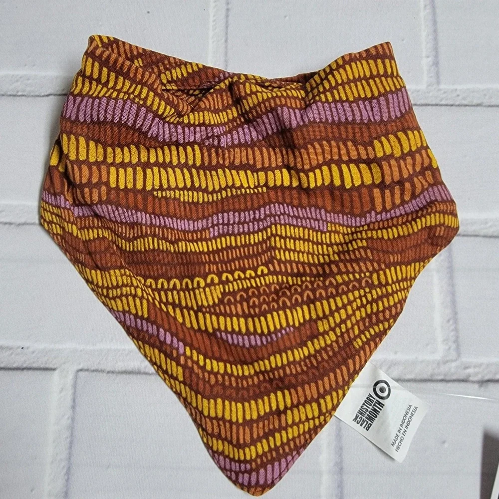 Kenzi Studio Black History Month Black Is Beautiful Bibs Purple Brown Geometric